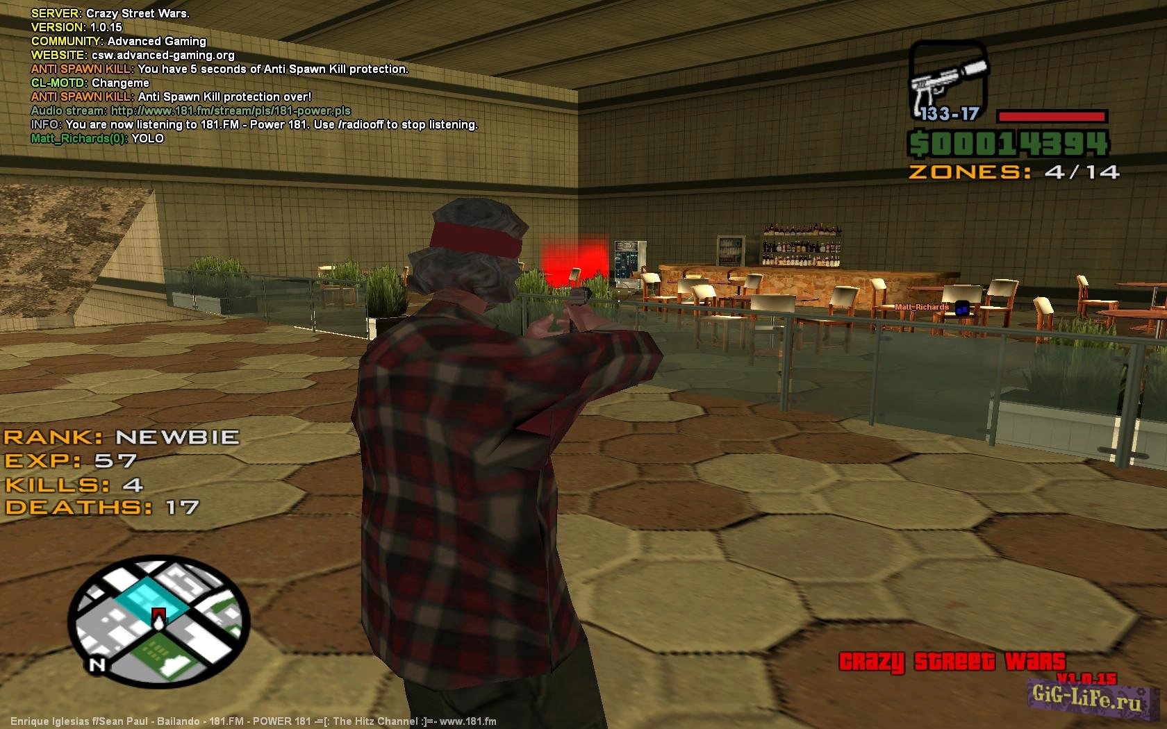 [GM] Безумные уличные войны | Crazy Street Wars