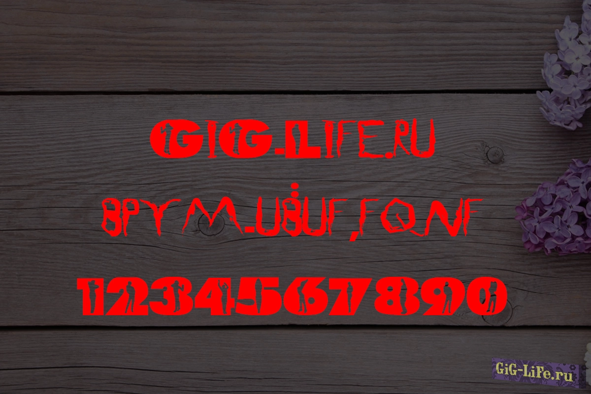 Шрифт — LC Body