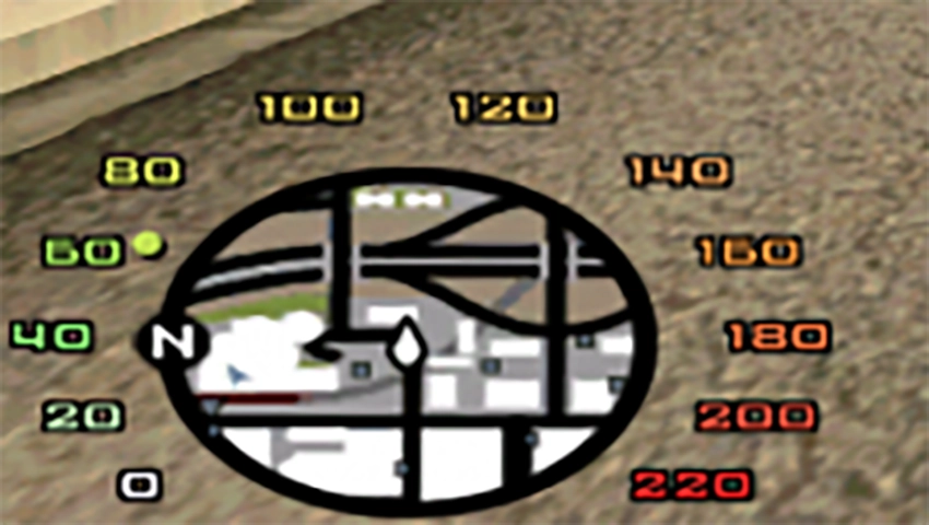 [FS] Спидометр вокруг мини-карты | Speedometer