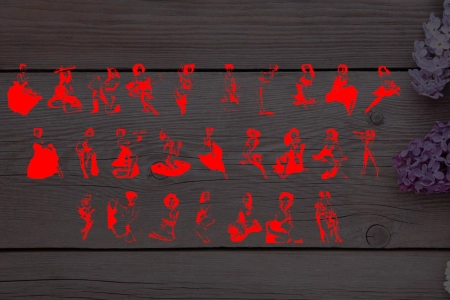 Шрифт — ElvgrenPin-ups