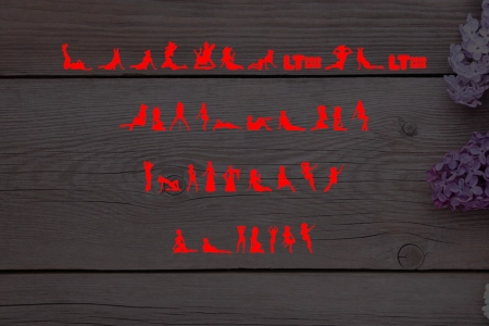 Шрифт — silhouettesfromposerLT