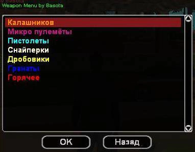 [FS] Выбор оружия | Weapon selection