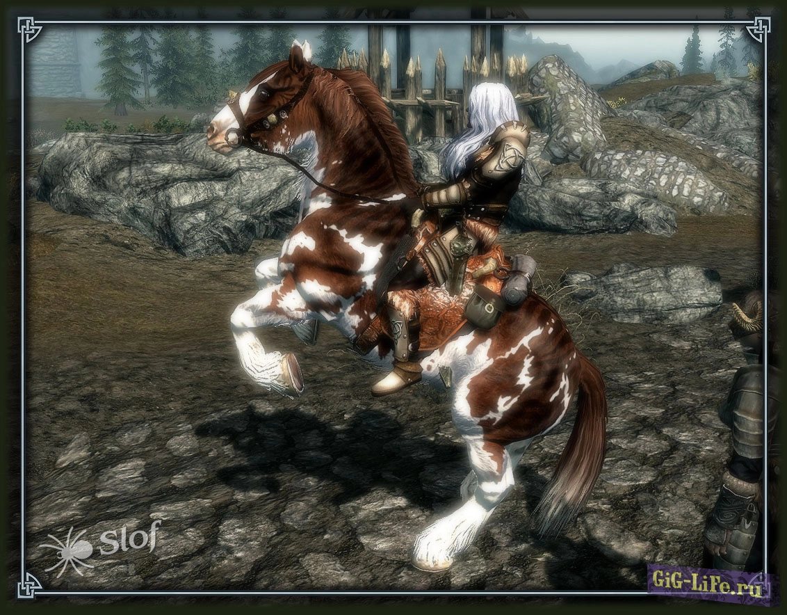 Skyrim — Ретекстур всех лошадей | Retexture of all horses