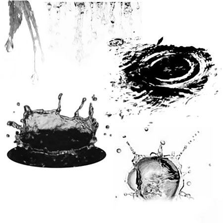 Кисть для фотошопа - Брызги | Water brizk