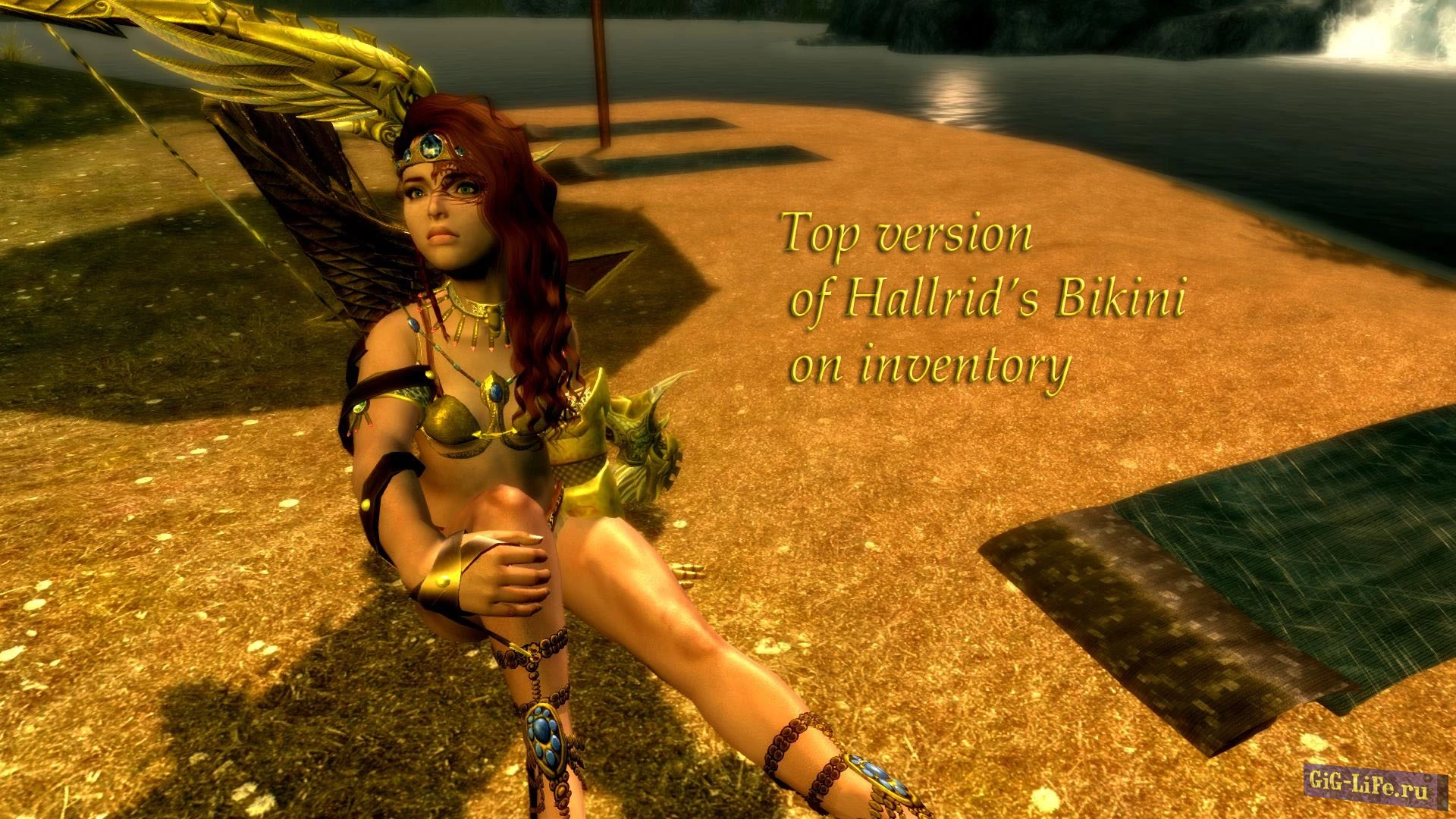 Skyrim — Транс девушка с физикой - Халлрид | New - TGirls of Skyrim - Hallrid