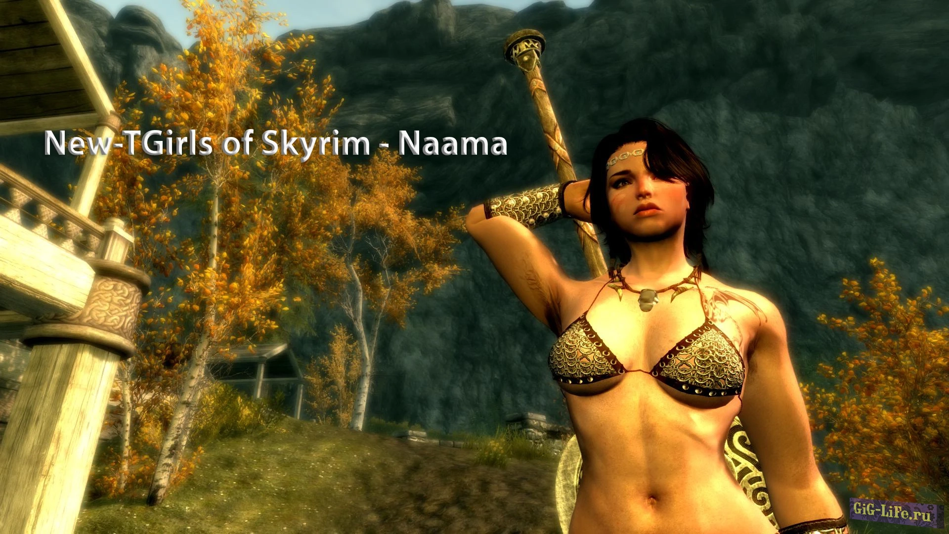 Skyrim — Транс девушка - Наами | New-TGirls of Skyrim - Naama