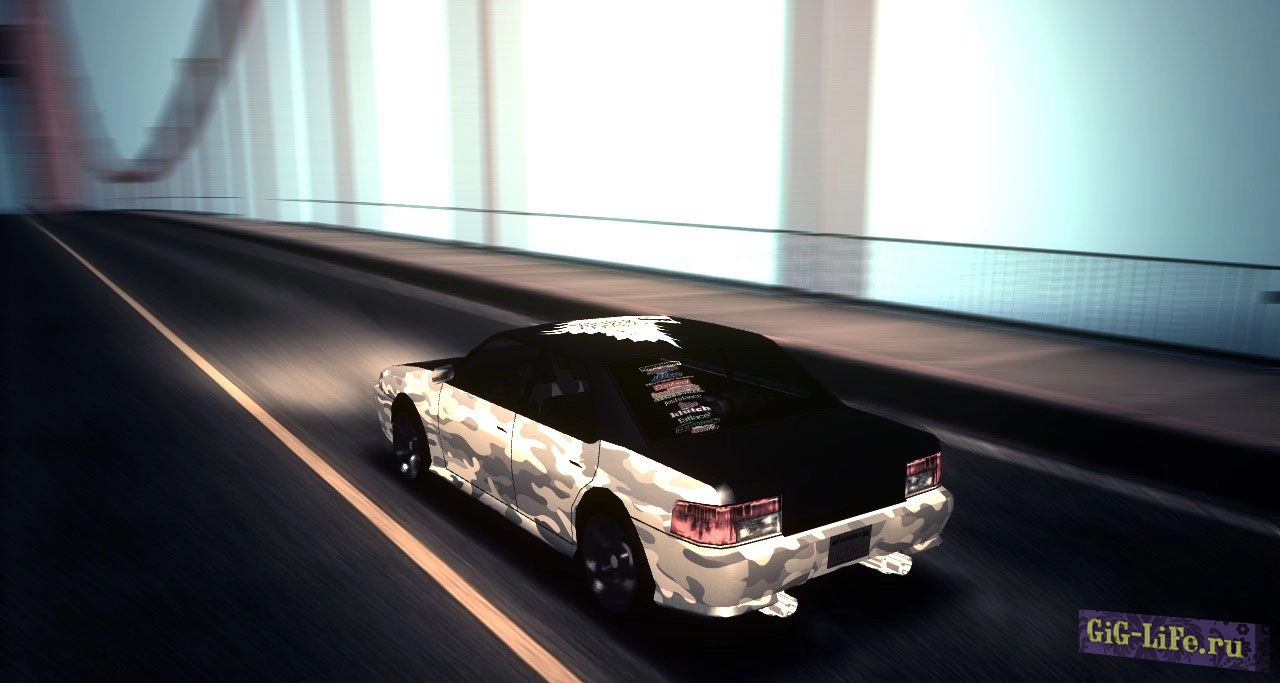 GTA:SA — Sultan Winter camo