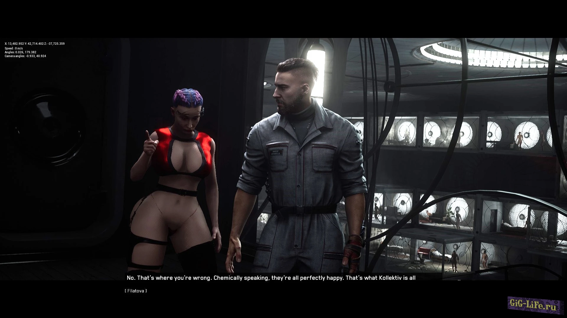 Atomic Heart — Обновлённая Лариса Филатова с большим декольте | Thicc Larisa Filatova