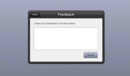 Диалоговое окно в формате PSD | A dialog box in PSD format