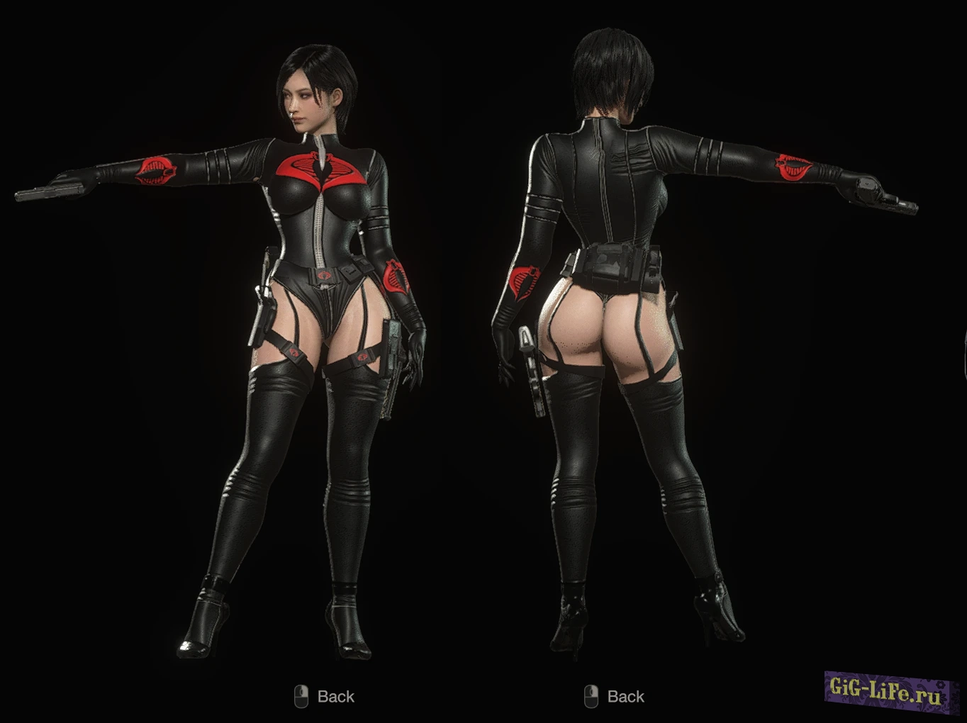 Resident Evil 4 Remake — Костюм Кобры-баронессы для Ады Вонг | Cobra Baroness Outfit for Ada Wong