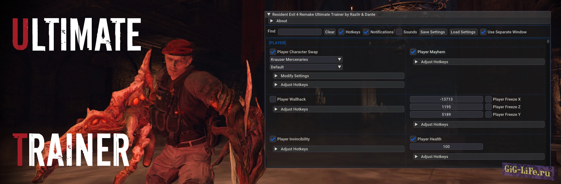 Resident Evil 4 Remake — Абсолютная сила трейнера | Ultimate Trainer