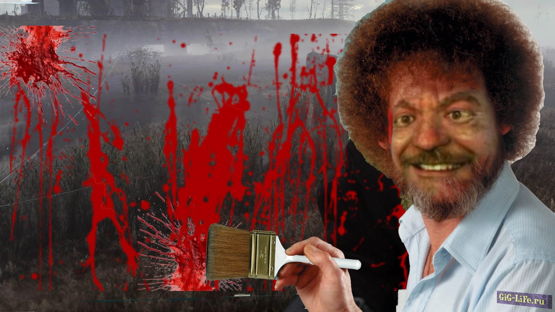 S.T.A.L.K.E.R. 2 — Новая кровь в зоне | Painter of the Zone Better Blood Wallmarks