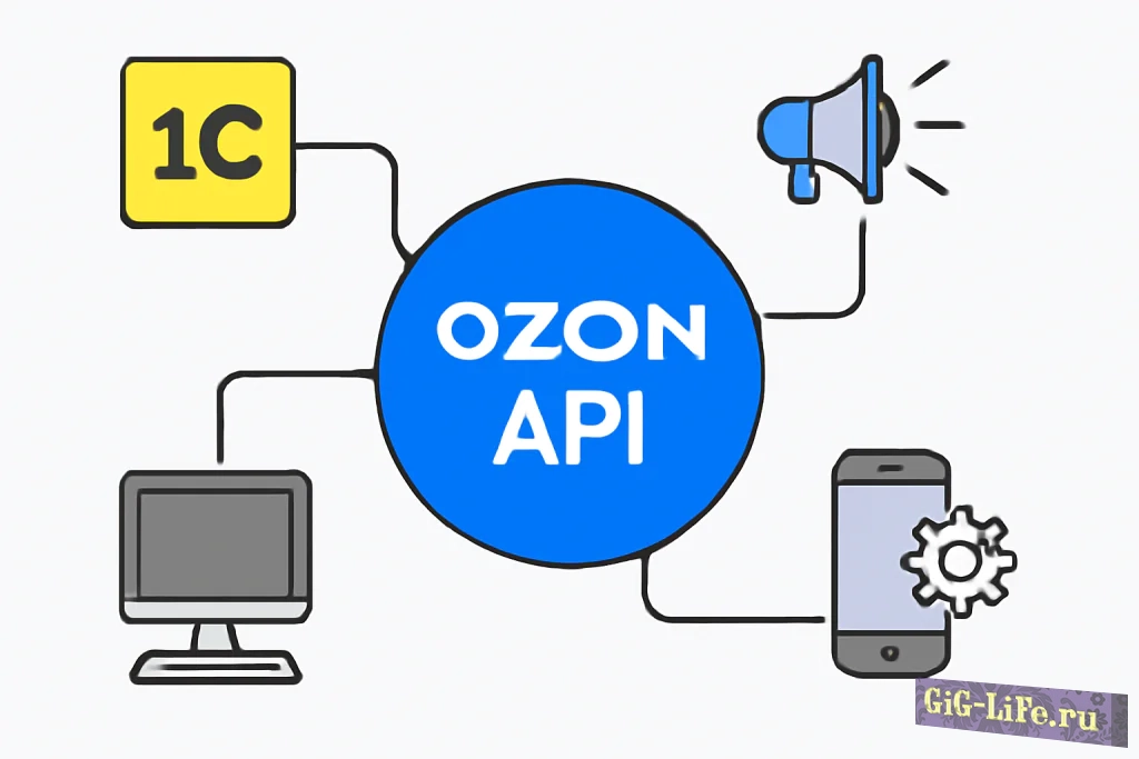Где получить API-ключ Ozon для интеграции с 1С и другими сервисами